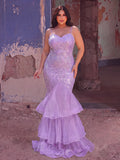 Plus Sequin Cami Mermaid Dress