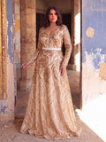 Plus Elegant Plunging Neck Lace-up Back Graphic Sequin Formal Prom Dress