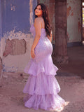 Plus Sequin Cami Mermaid Dress