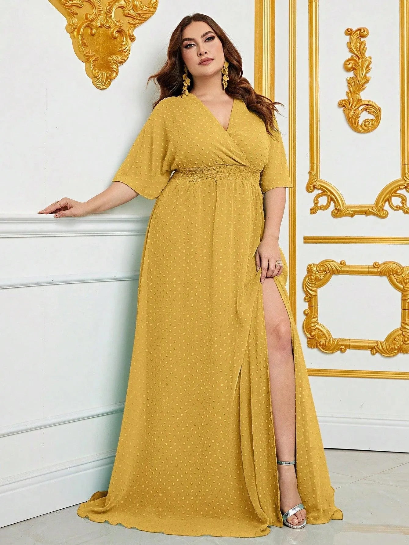 long butterfly sleeve dress Butterfly Sleeves A-Line Wedding Dress HAREM's Brides