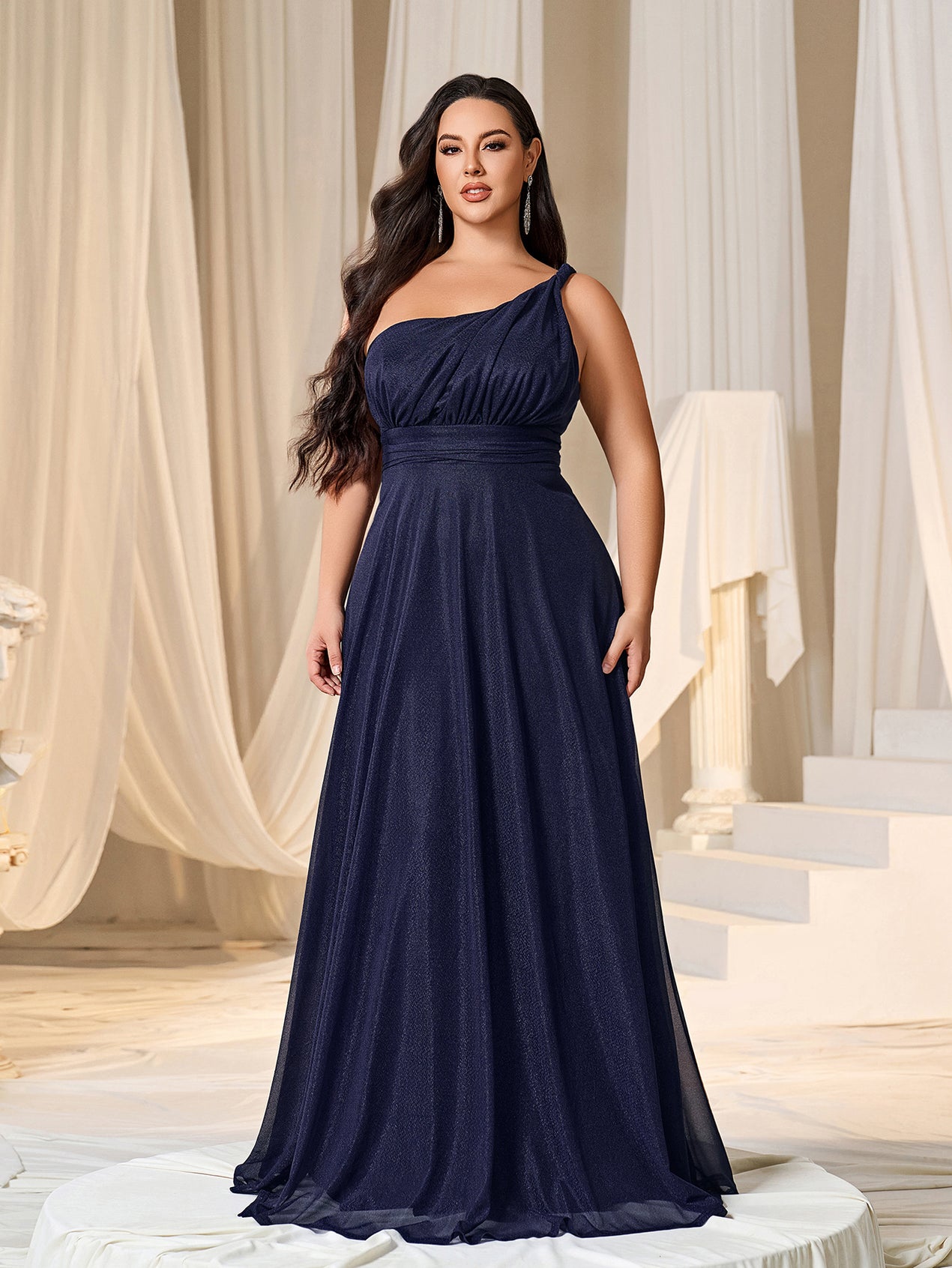 One Shoulder Dresses  Curvepretty
