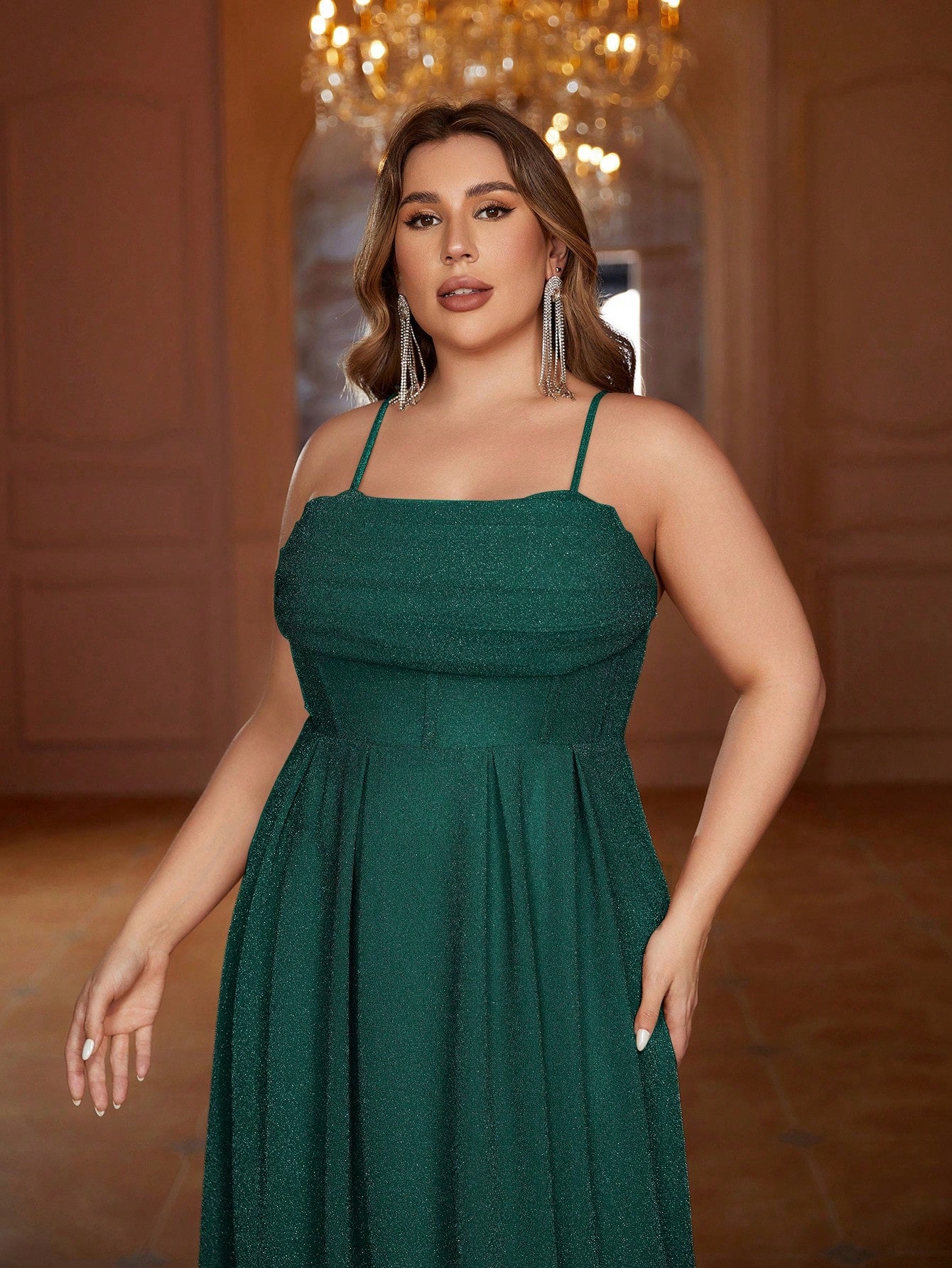 open lace back dress www.Nuroco.com - Plus Size main image 0